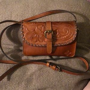 Patricia Nash leather burnished Torri purse